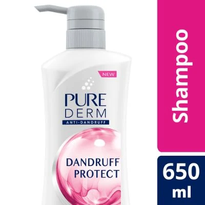 Pure Derm Dandruff Protect Shampoo 650 Ml