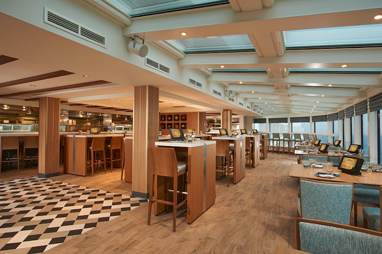 Food Republic is one of more than 25 dining options on Norwegian Escape.  