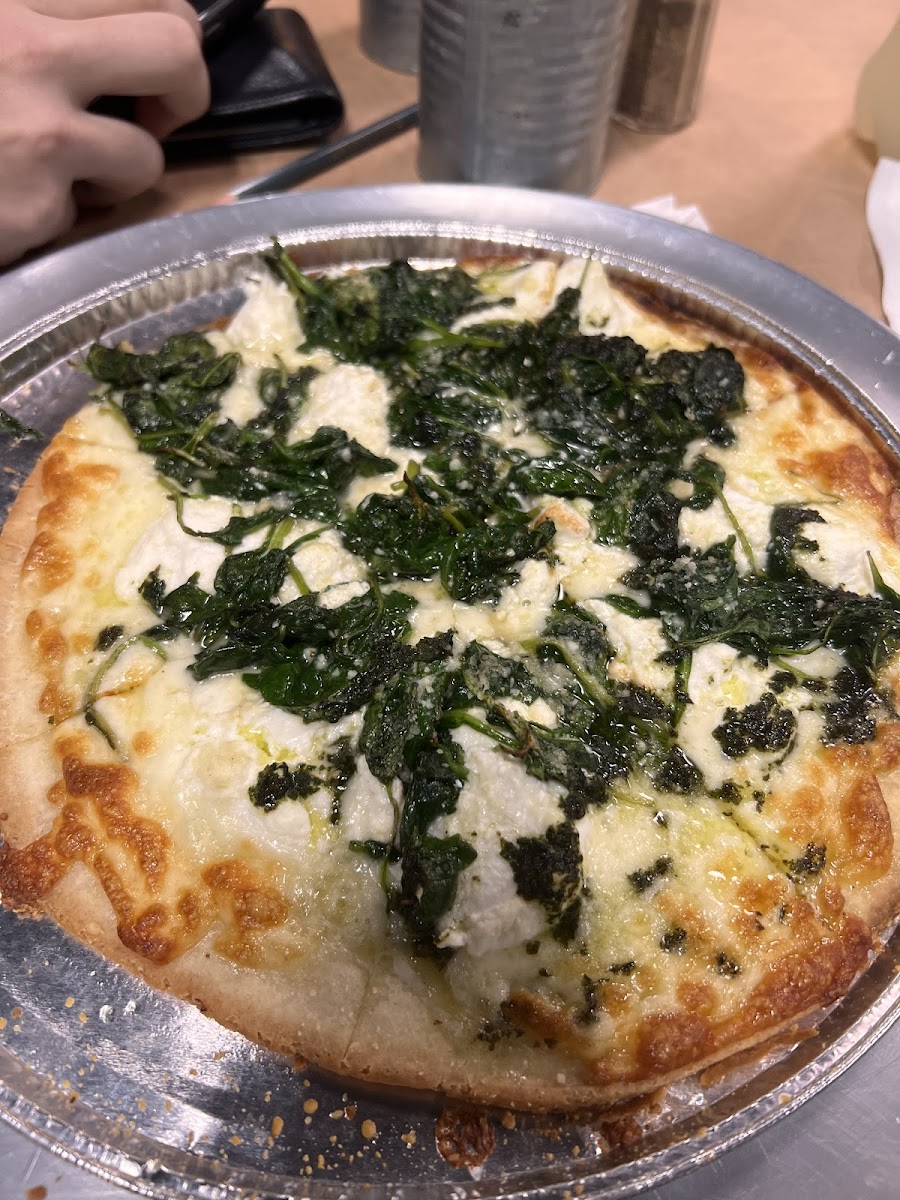 Gluten Free White Pizza