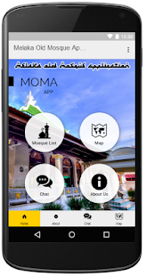 Melaka Old Mosque Application - MOMA - náhled