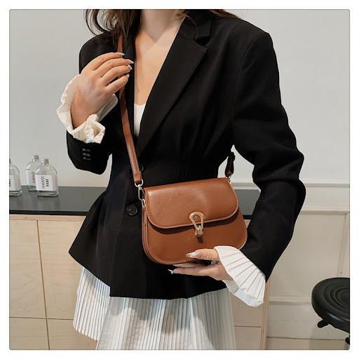 Title 9, Ins Lock Pouch One-shoulder Crossbody Bag with ...
