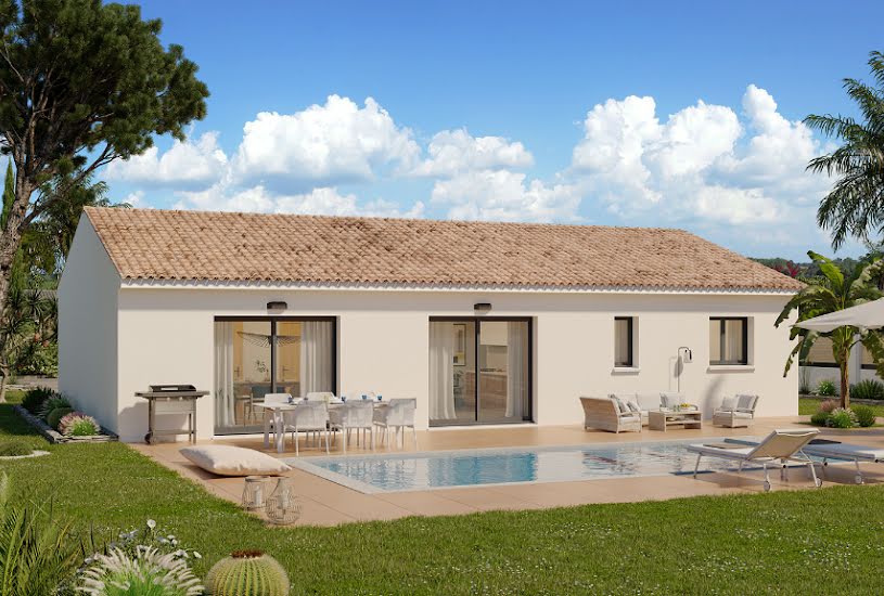  Vente Terrain + Maison - Terrain : 500m² - Maison : 101m² à Castillon-du-Gard (30210) 