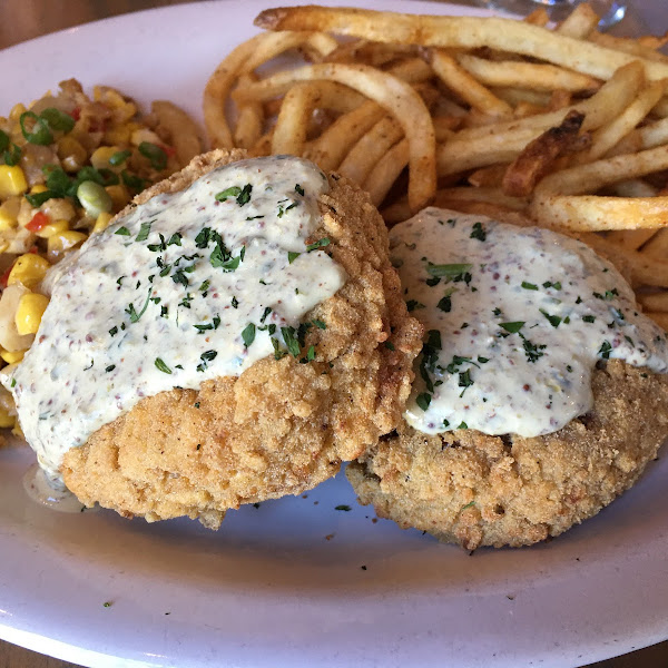 Amazing GF crab cakes!!!