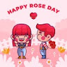 Happy Rose Day icon