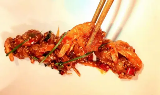 Sesame Honey Prawn