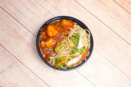 Chicken Manchuria Noodles