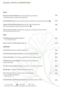 Hamoni: Cafe By The Greens menu 7