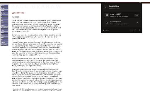 SMRY screenshot 1