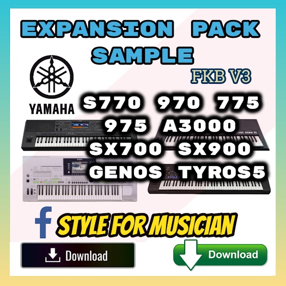 Bộ Sample Fkb V3 Yamaha Psr Sx900 Sx700 S970 S975 S770 S775 Tyros 5 Genos A3000 File Cpi Cpf - Download Version