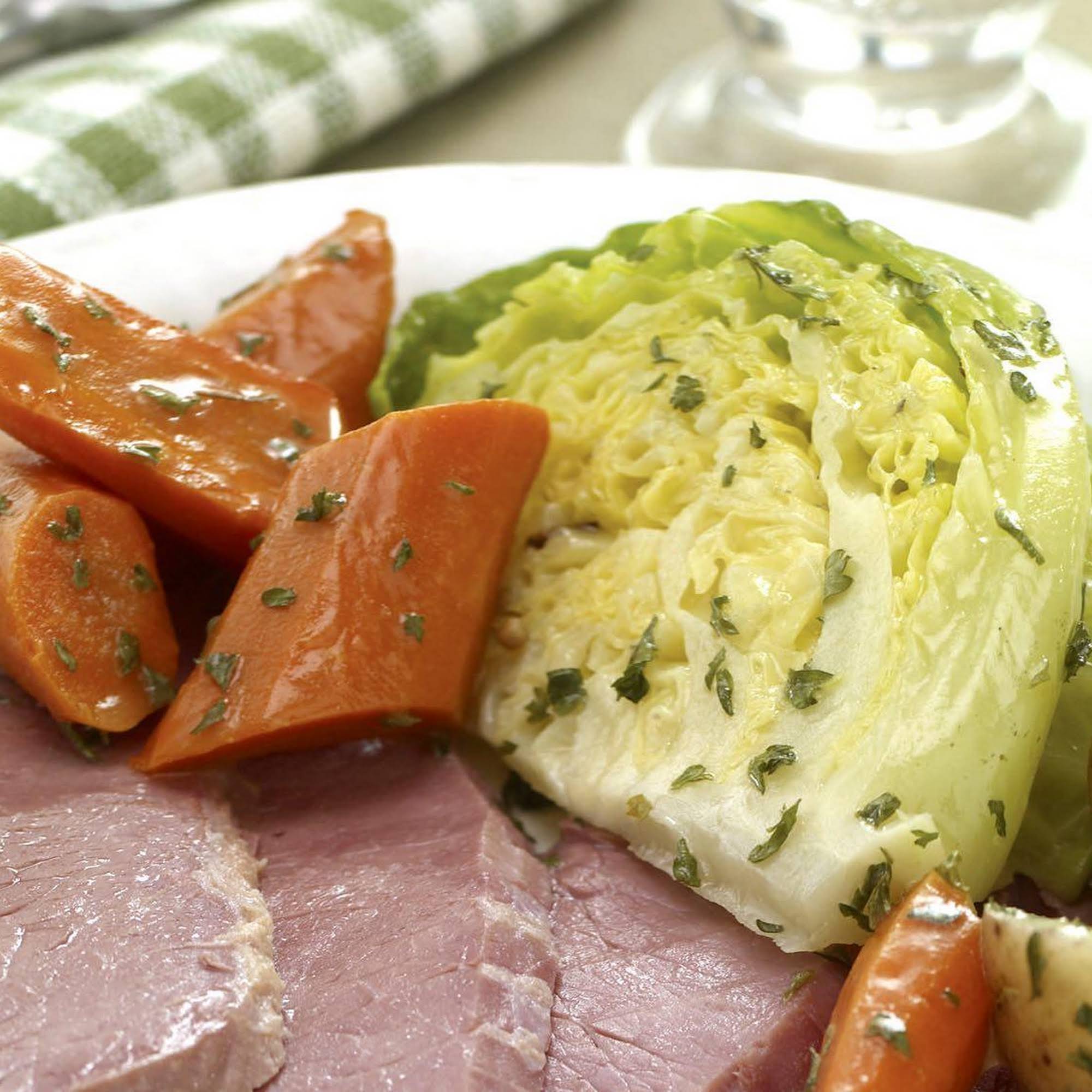 10 Best Boiled Red Potatoes With Garlic And Butter Recipes Yummly corned beef and cabbage