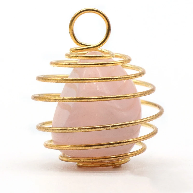 Natuurlijke Kristal Agaat Halfedelsteen Koperdraad Wikkeling Sieraden Handgemaakt Energie Steen Decoratie Geschenk Welzijn