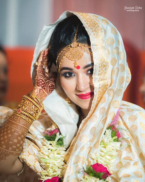 Wedding photographer Gautam Deka (gautamdeka). Photo of 3 September 2019