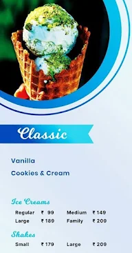 Ice Cream Lab menu 1