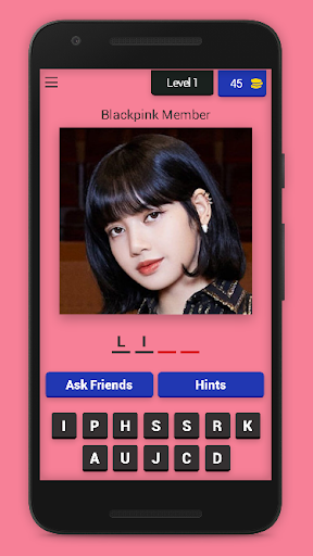 Screenshot Blackpink Quiz