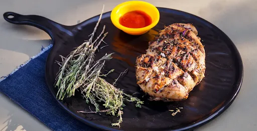 Herbs Roasted Chicken With Peri Peri Sauce