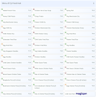Cjr Food Hub menu 1