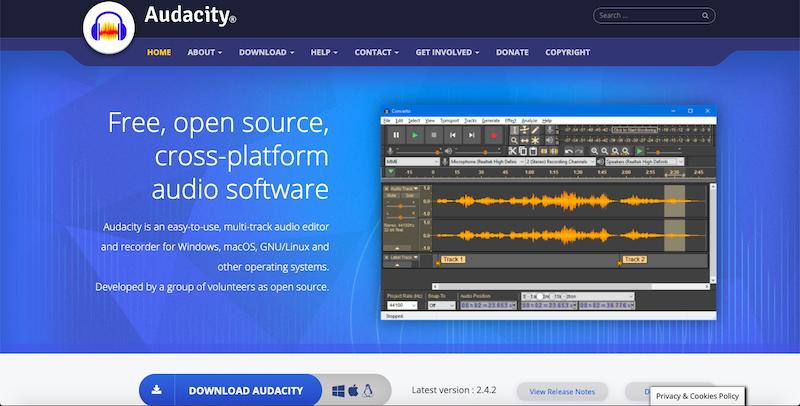 Audacity : le meilleur logiciel d'enregistrement et de montage de podcasts 