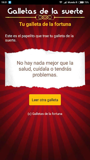 Galletas de la fortuna y la suerte