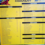 Anjali Restaurant menu 1