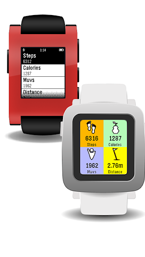 LetsMuv for Pebble