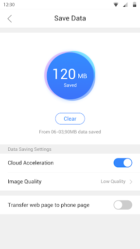 Bang - fast and data saving browser screenshots 1