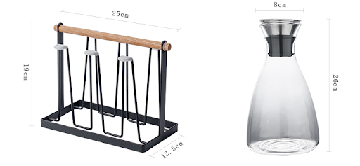 Title 1, Nordic Household Cold Water Glass Kettle With C...