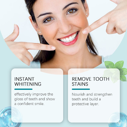 Title 7, Teeth Brightening Liquid Cleaning Tartar. Achie...