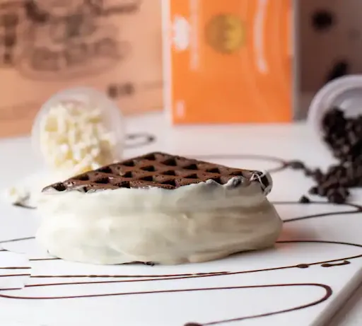 Dark & White Fantasy Waffle Sandwich