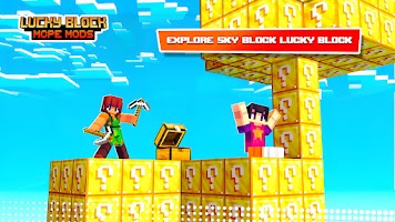 Craft Lucky Block Mods MCPE Screenshot
