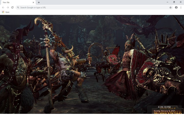 Warhammer New Tab & Wallpapers Collection