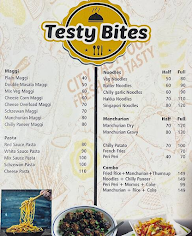 Testy Bites menu 1