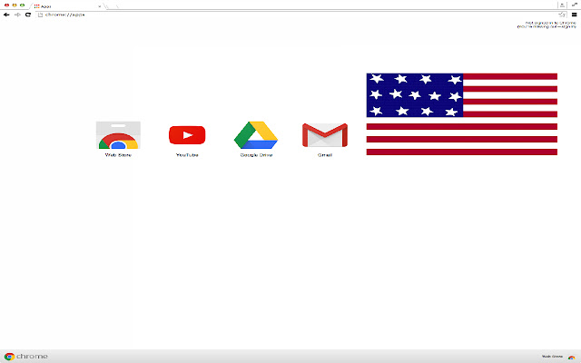 America Theme chrome extension