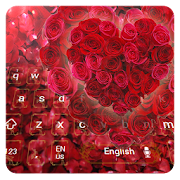 Red Rose Heart Keyboard  Icon