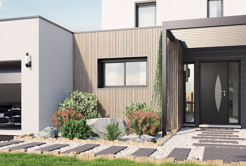  Vente Terrain + Maison - Terrain : 380m² - Maison : 188m² à Bourg-des-Comptes (35890) 