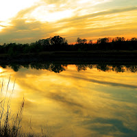 Tramonto riflesso di FedericaFeffa