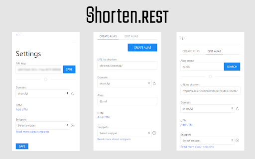 Shorten.rest URL Shortener