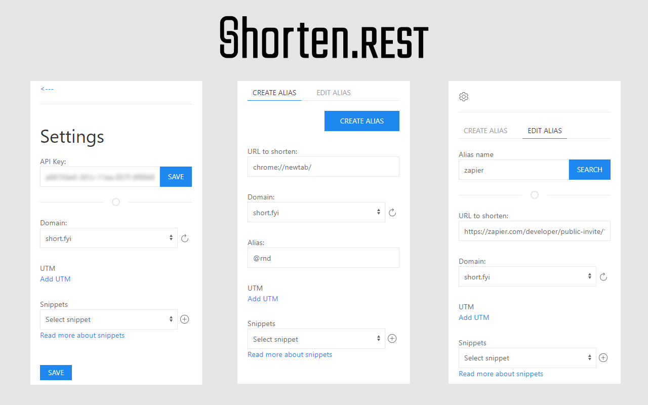 Shorten.rest URL Shortener Preview image 3