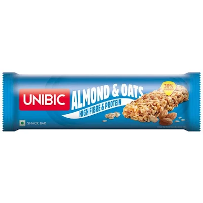 Unibic Almond And Oats Snackbar 30 Gm