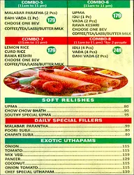 Southy menu 3