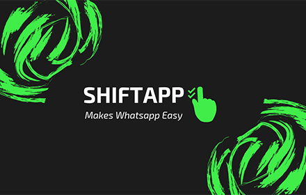 ShiftApp: Extra features for WhatsApp small promo image