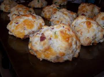 Cheddar, Bacon and Chives Biscuits