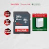 [Mã Elsd15K Giảm Đến 15K] Thẻ Nhớ Sdhc Sandisk Ultra 16Gb Upto 80Mb/S Uhs - I (Cho Máy Ảnh) - Hãng Phân Phối Chính Thức