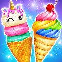 Rainbow Cone Dessert Maker icon