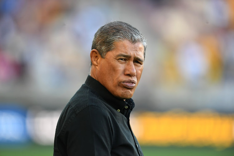 Kaizer Chiefs interim coach Cavin Johnson during their DStv Premiership match against SuperSport United at Peter Mokaba Stadium in Polokwane on Saturday.