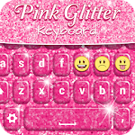 Cover Image of ダウンロード Pink Glitter Keyboard 1.0 APK