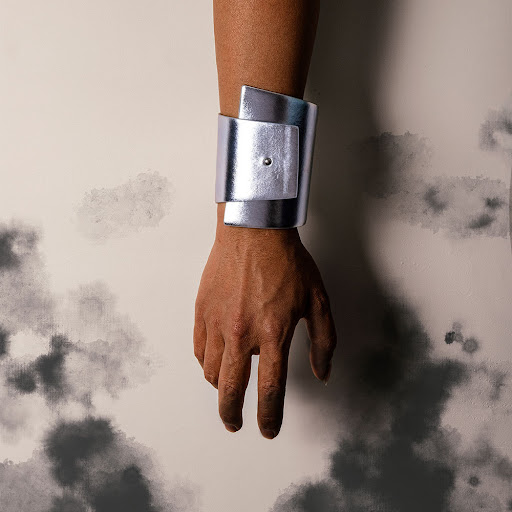 Title 3, Simple Mens PU Leather Bracelet Anti-sprain Wr...