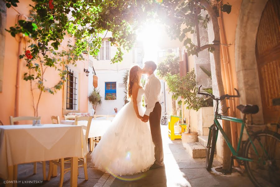 Fotógrafo de casamento Dmitrii Lykhnitskyi (lykhnytskyy). Foto de 14 de março 2015