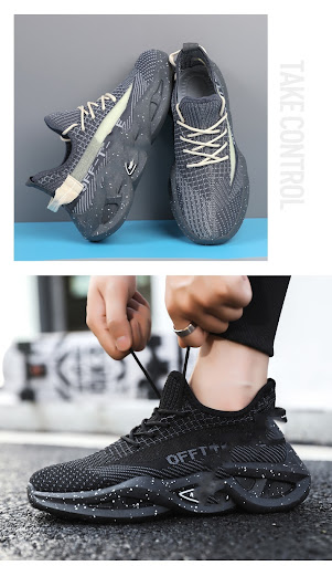 Title 7, Ultra-light Sole Breathable Casual Shoes Experi...