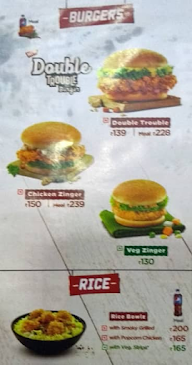 KFC menu 3