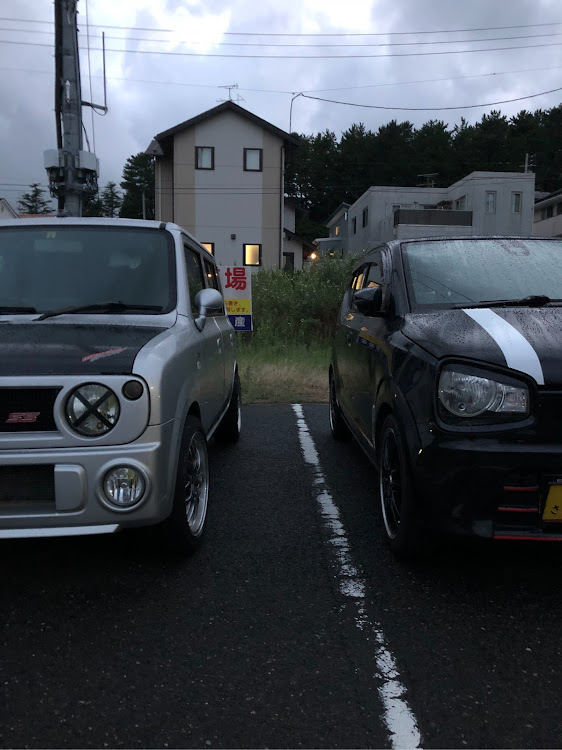 アルトのアルトとラパンツーショットに関するカスタム事例の投稿画像1枚目